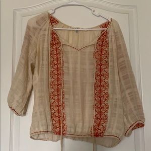 Groovy peasant top